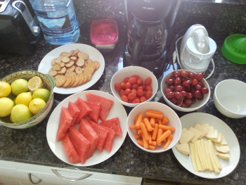 Bounty of food